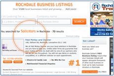 Premium Listing on Rochdale Business