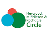 Heywood, Middleton & Rochdale Circle Logo