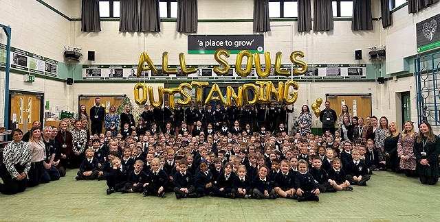 All Souls CE Primary School celebrate continued \'outstanding\' status following Ofsted inspection